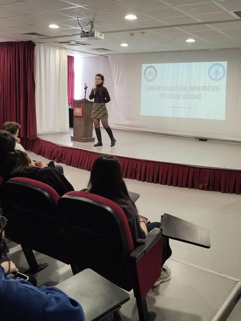 Lise Öğrencilerine Bölüm Tanıtımı Etkinliği (Arş. Gör. Cemrenur Karaaslan) (23.03.2026)